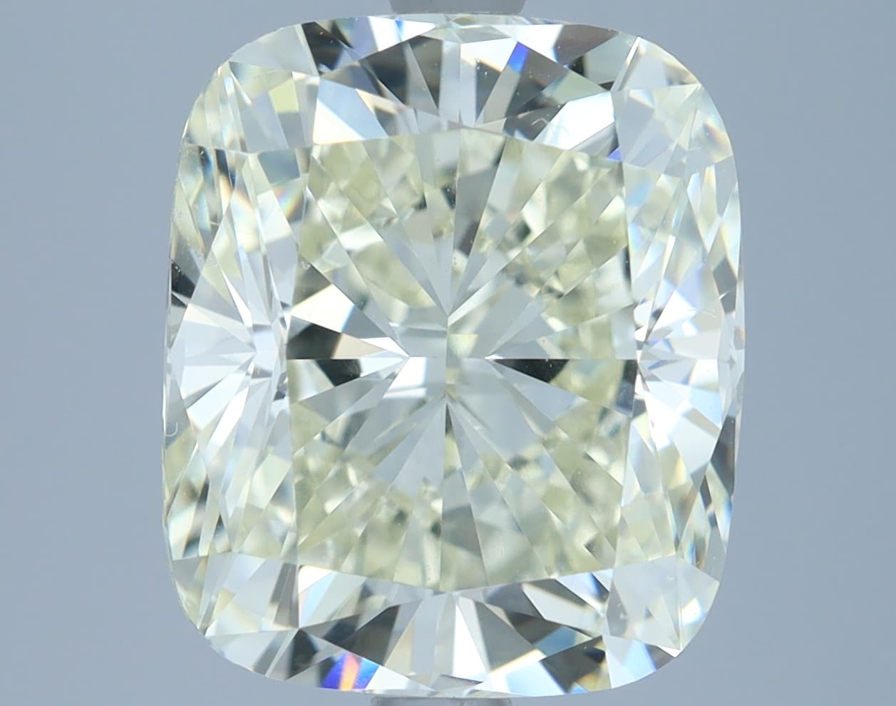 4.02 ct Cushion, K VS1