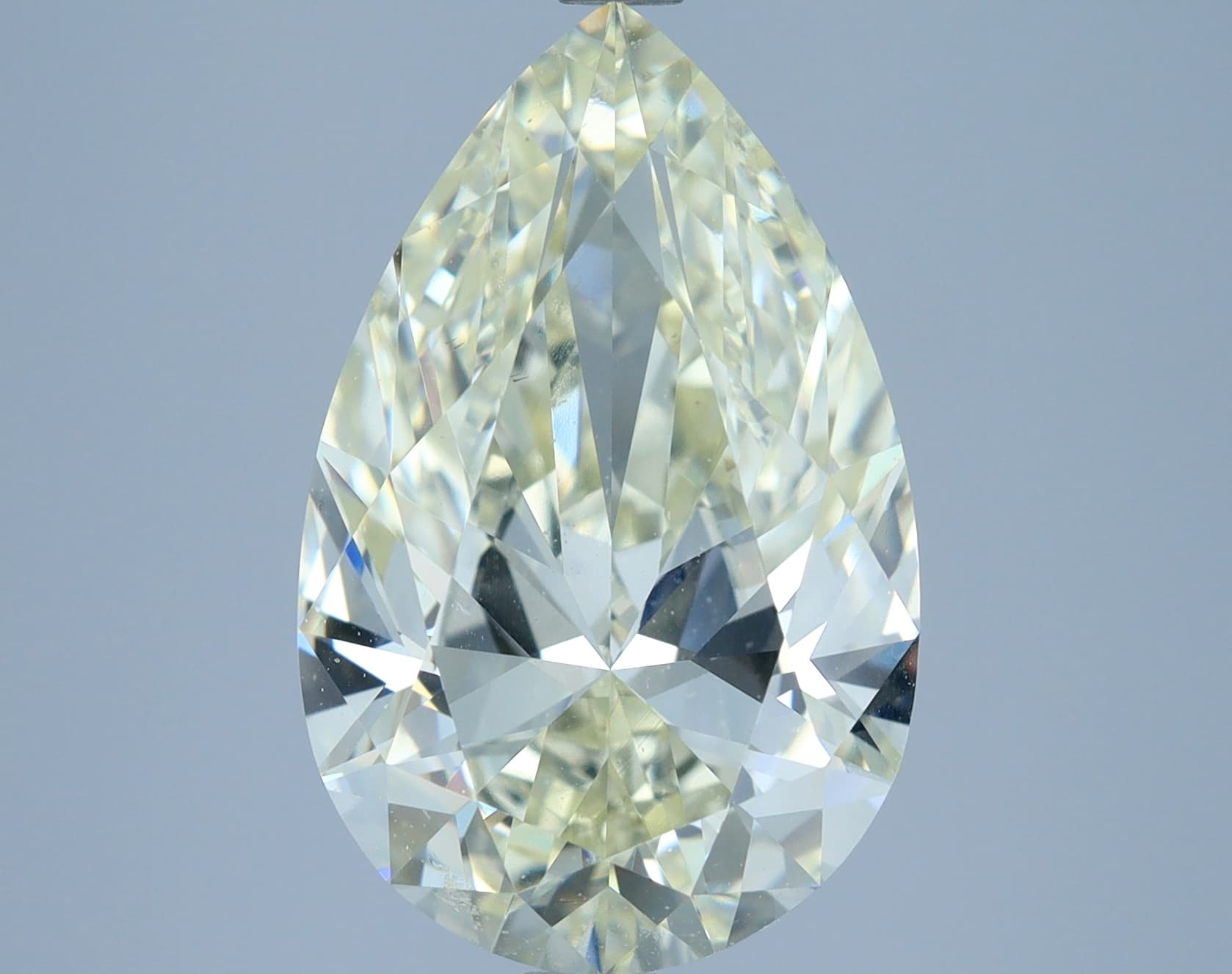 4.01 ct Pear, L VS1