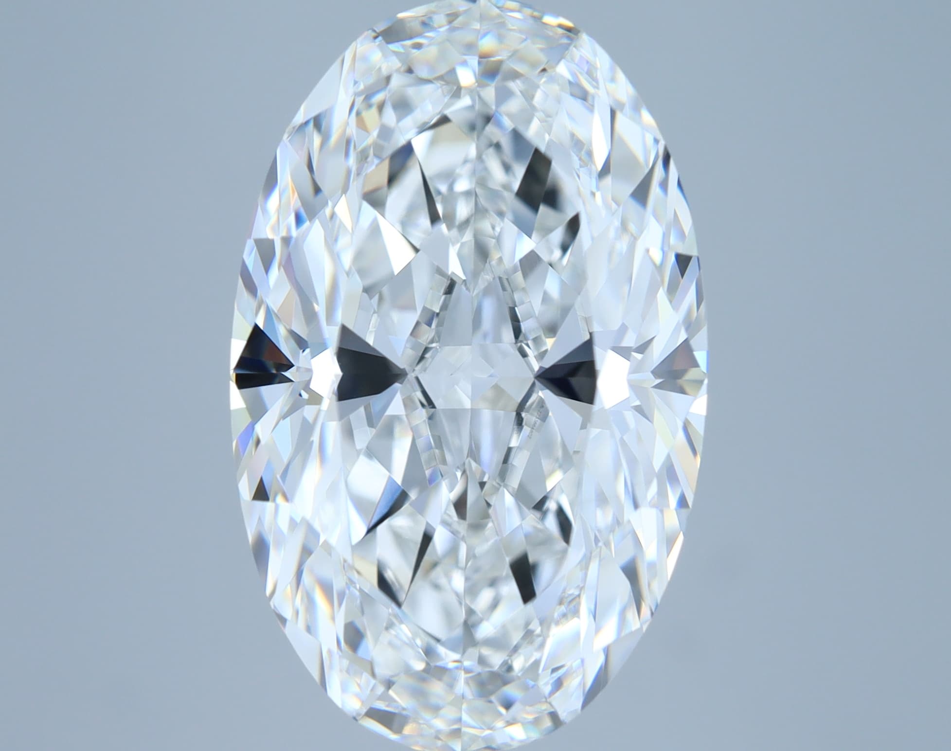 7.04 ct Oval, F VVS1