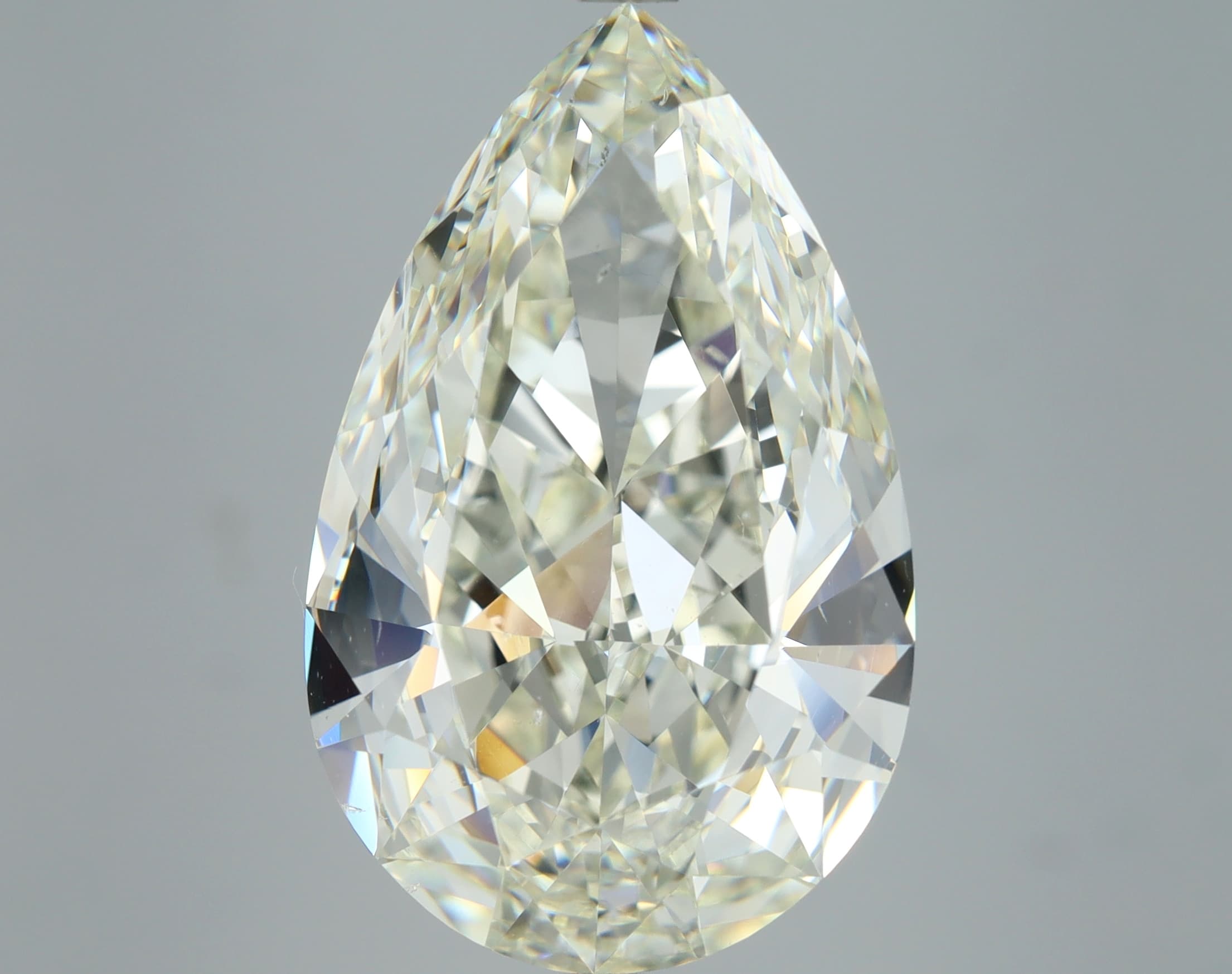 8.28 ct Pear, I VS2