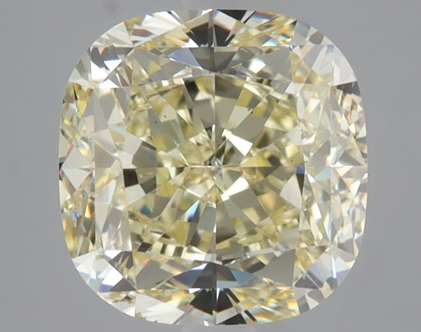 4.03 ct Cushion, Y-Z VS2
