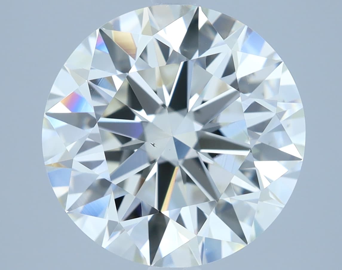 3.76 ct Round, K VS2