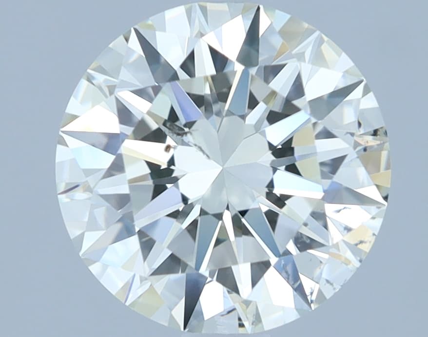 1.71 ct Round, J SI2