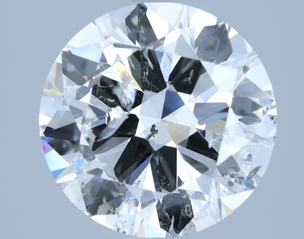 3.05 ct Round, F I1