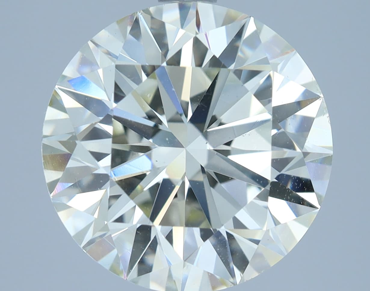 4.02 ct Round, J VS2