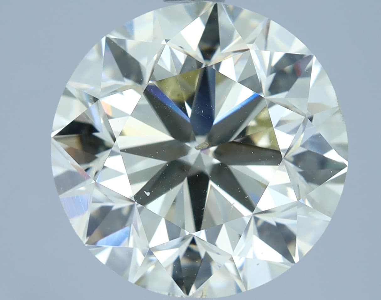 4 ct Round, L VS2