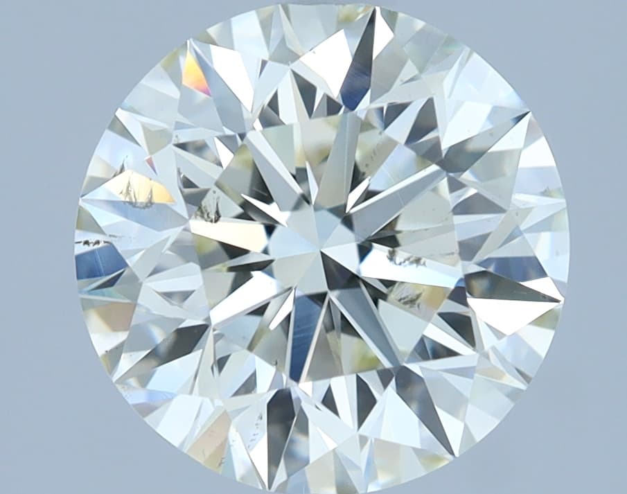 2 ct Round, J SI1
