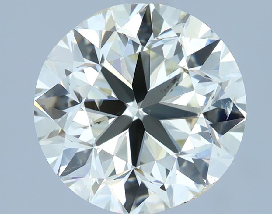 2 ct Round, K SI1