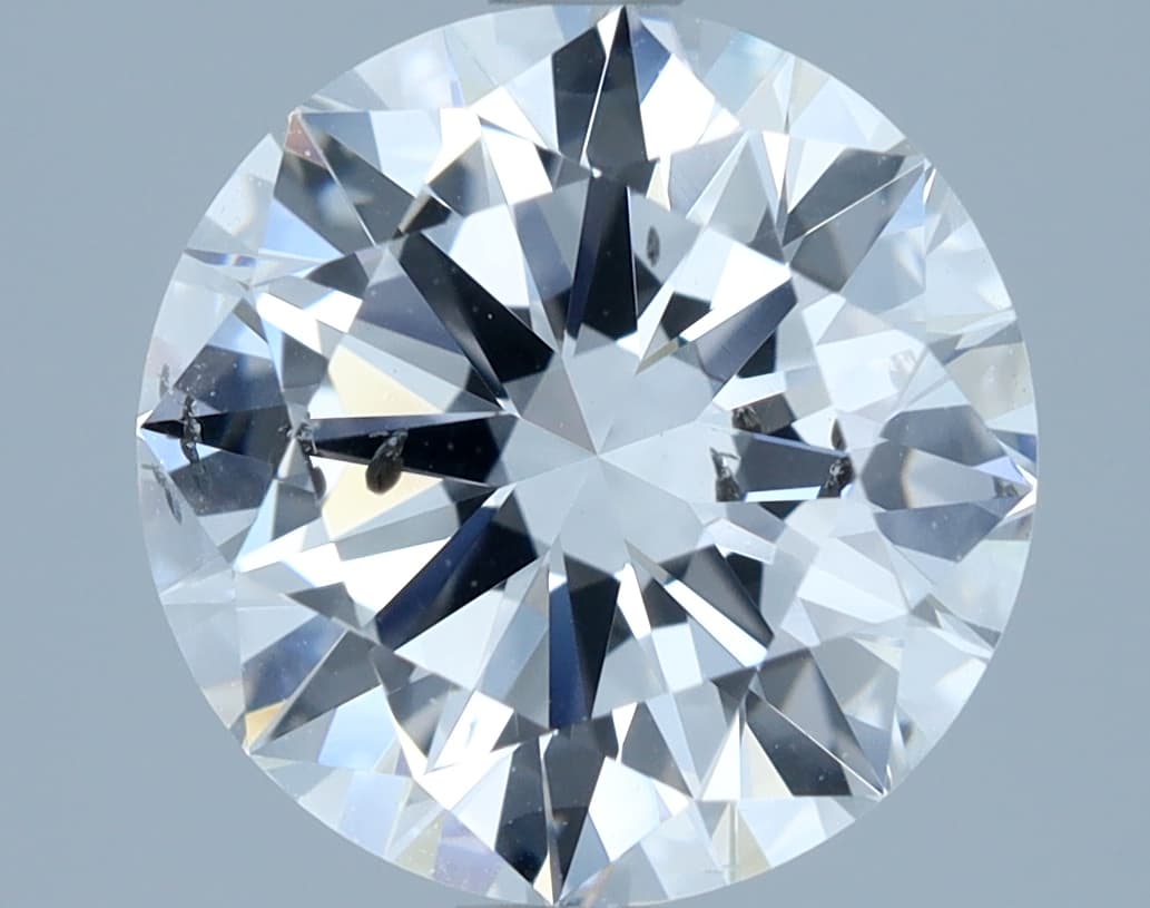 2.25 ct Round, D SI2