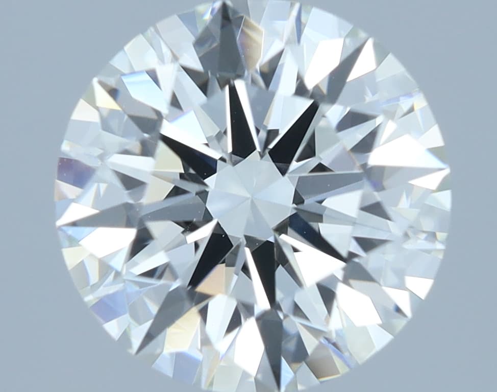 2 ct Round, I VVS2
