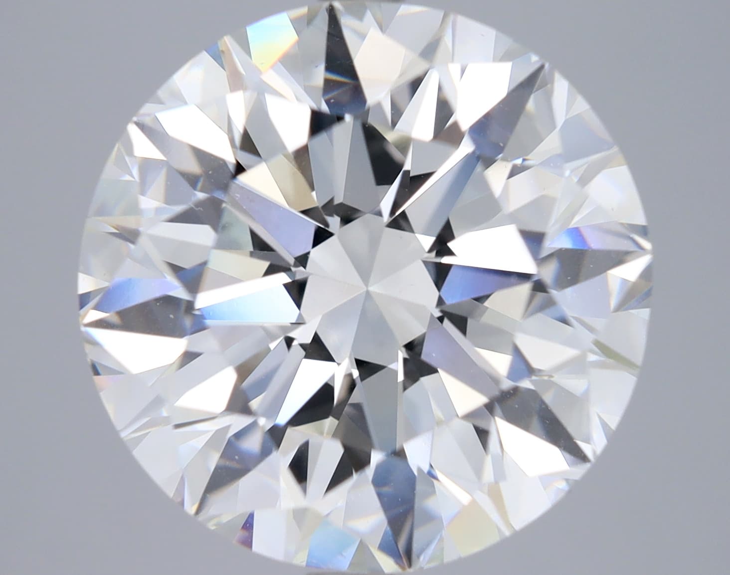 7.01 ct Round, H VS2