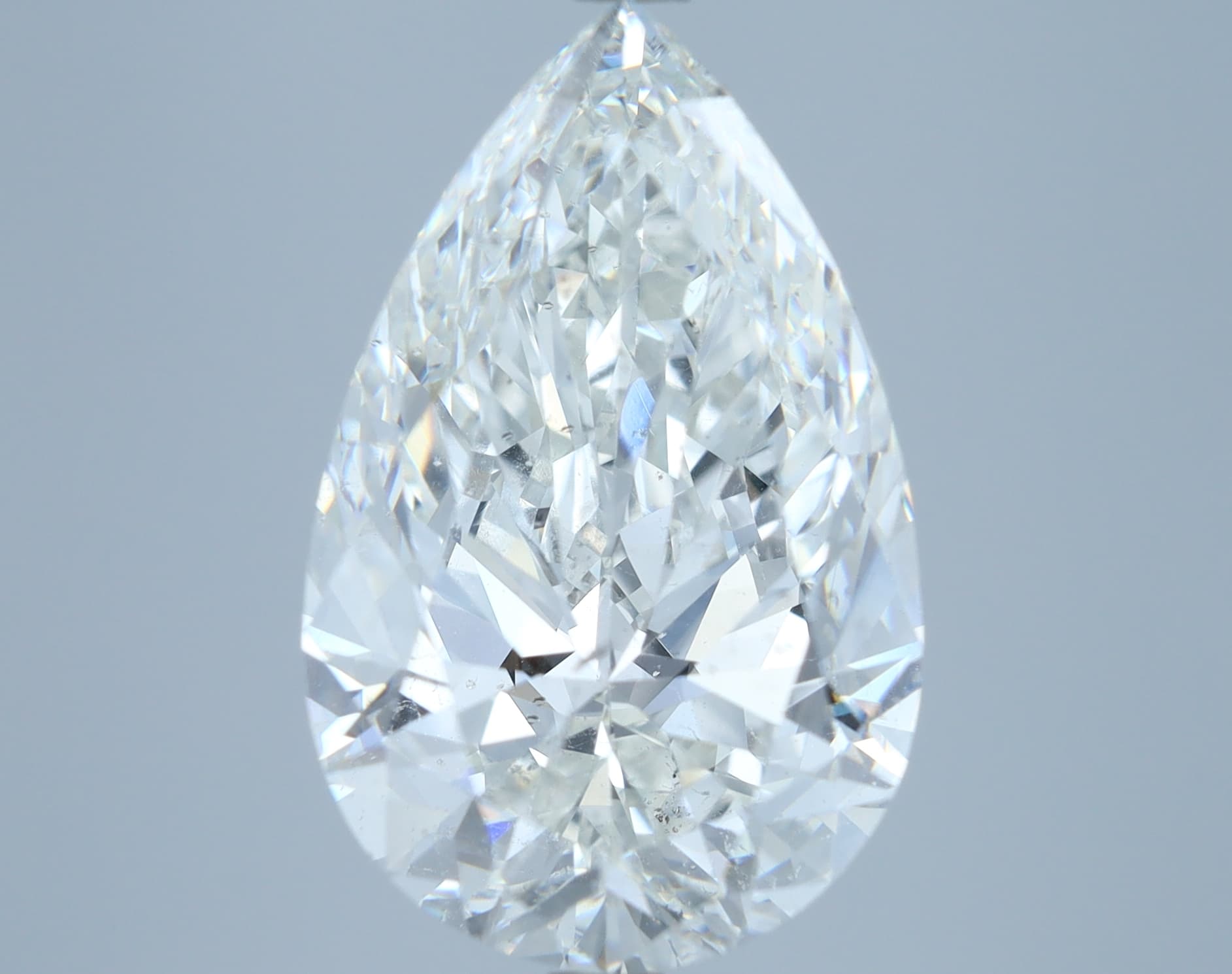 6.01 ct Pear, H SI2