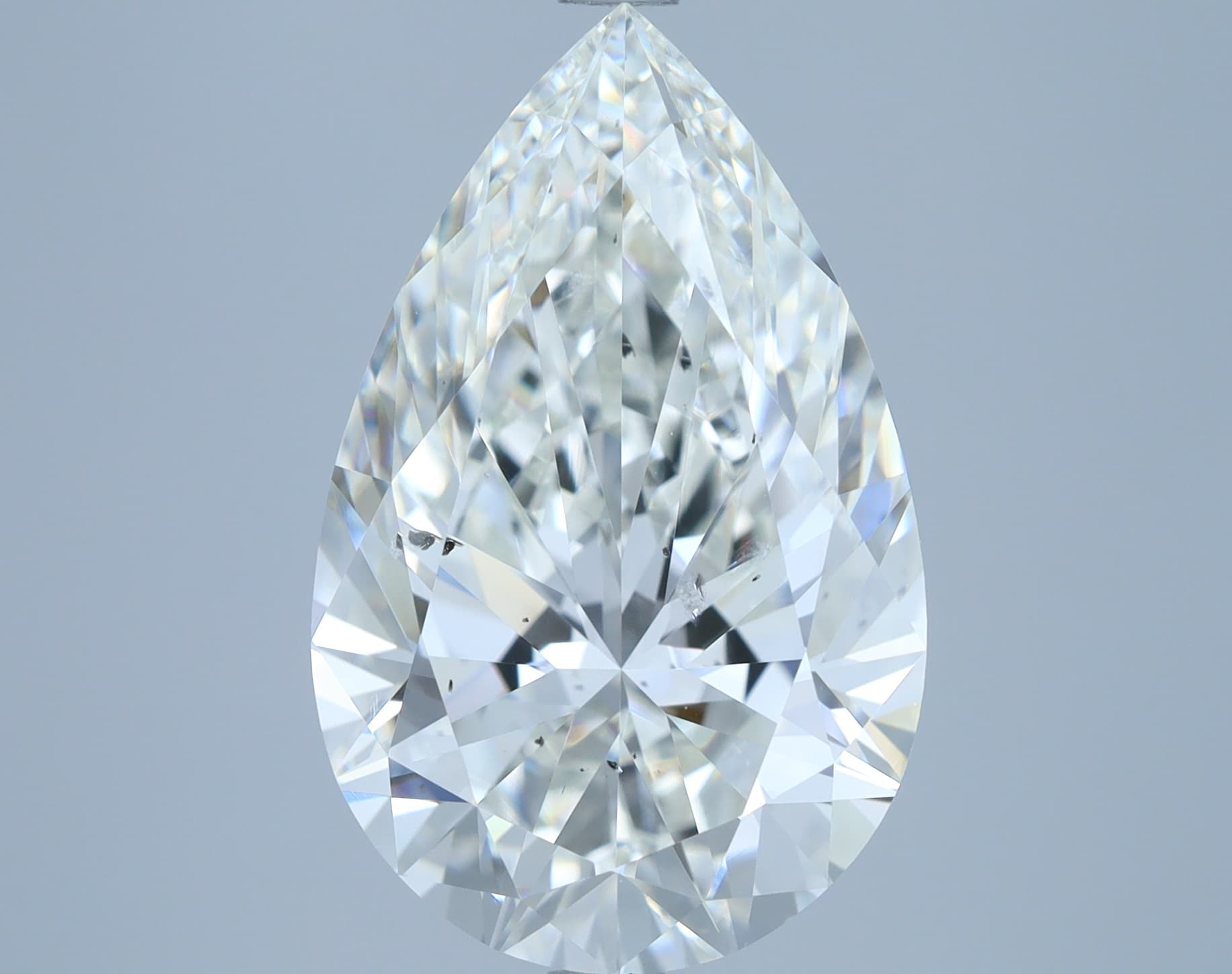 5.06 ct Pear, H SI2