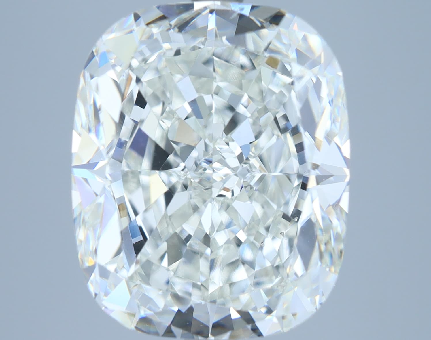 7.13 ct Cushion, I SI1