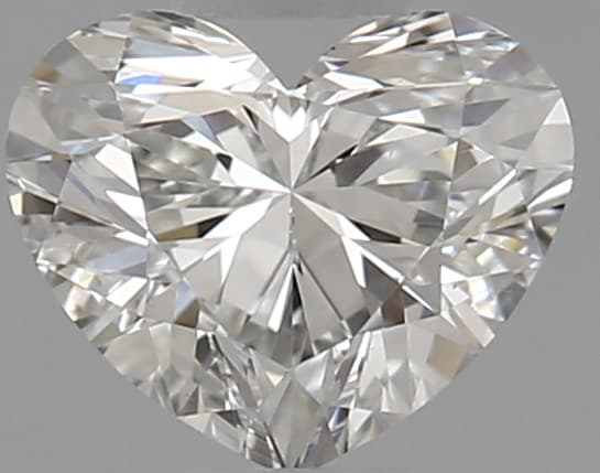 0.7 ct Heart, G VS2