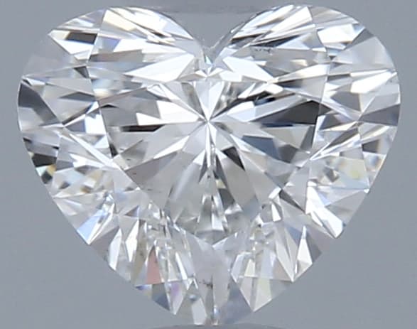 0.51 ct Heart, F VS2