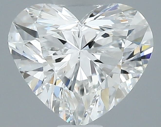 0.51 ct Heart, F VS2