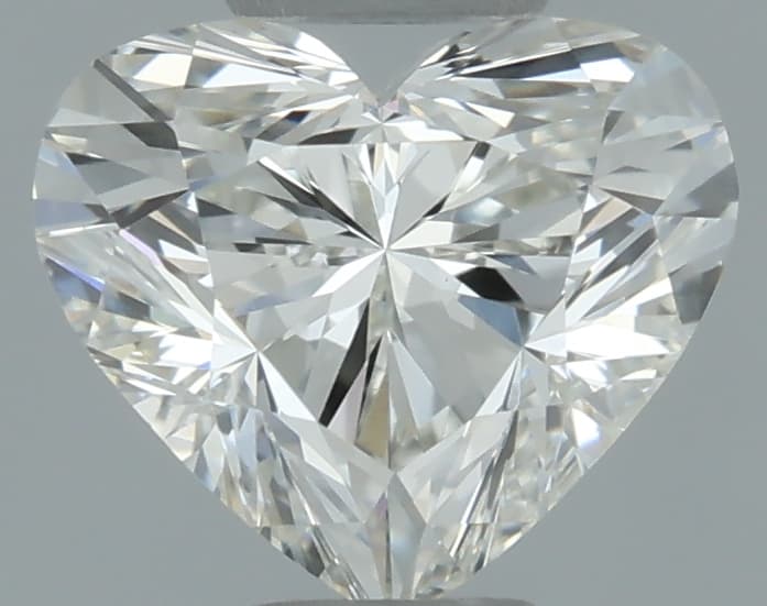 0.7 ct Heart, H VS2