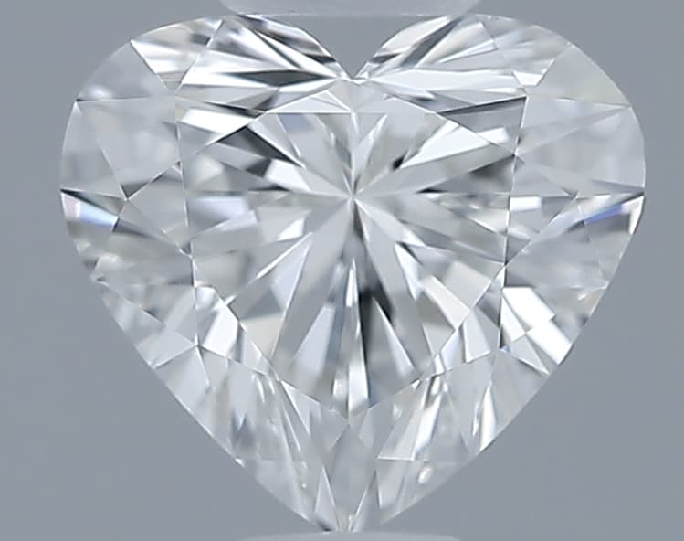 0.7 ct Heart, H VS2