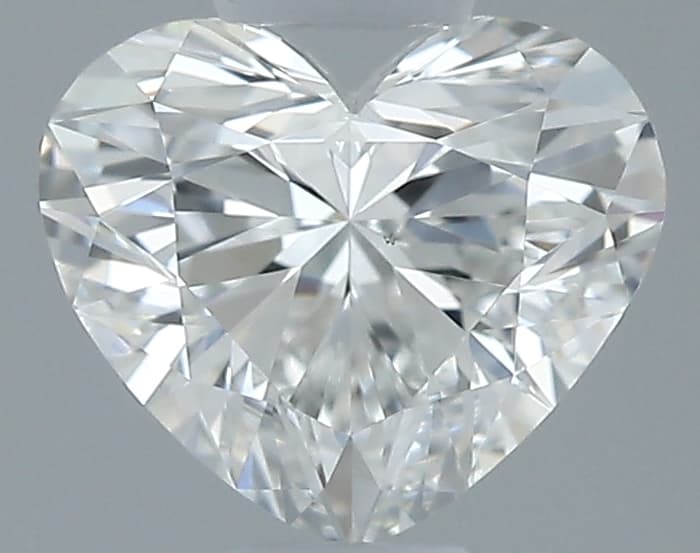 0.51 ct Heart, F VS2
