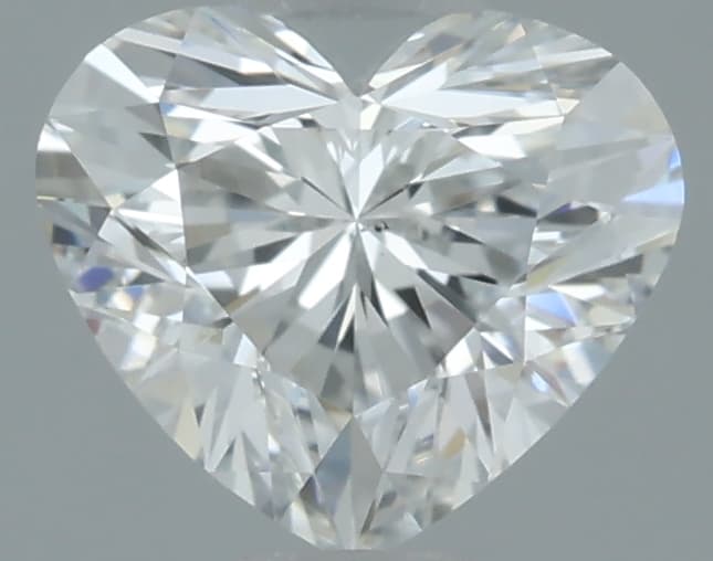 0.51 ct Heart, F VS2