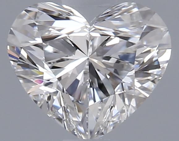 0.53 ct Heart, F VS1