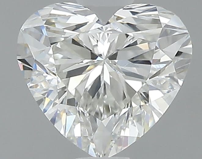 0.7 ct Heart, H VS1