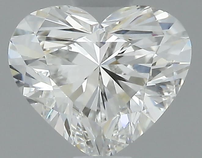 0.7 ct Heart, G VS2