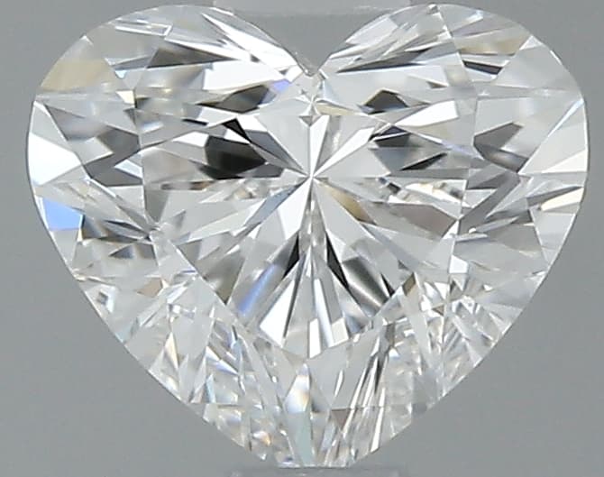0.52 ct Heart, F VS2