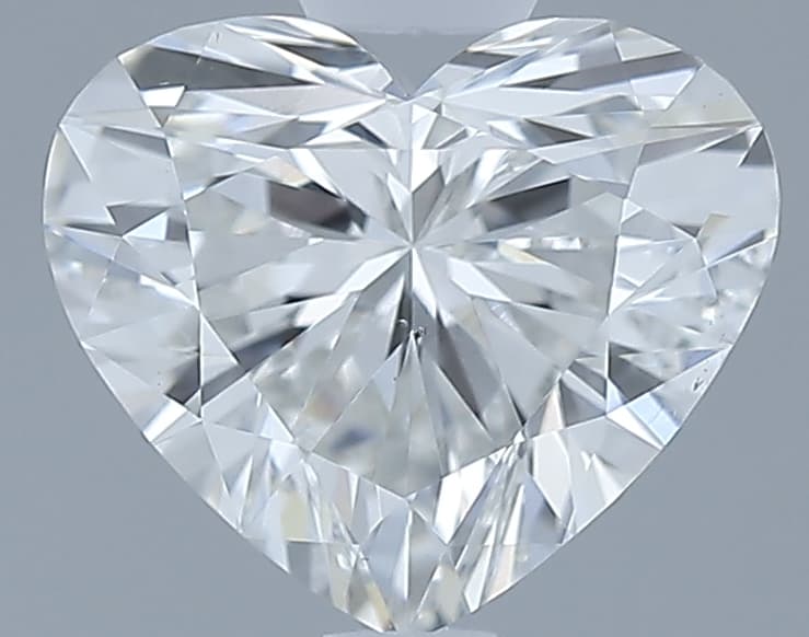 0.7 ct Heart, H VS2