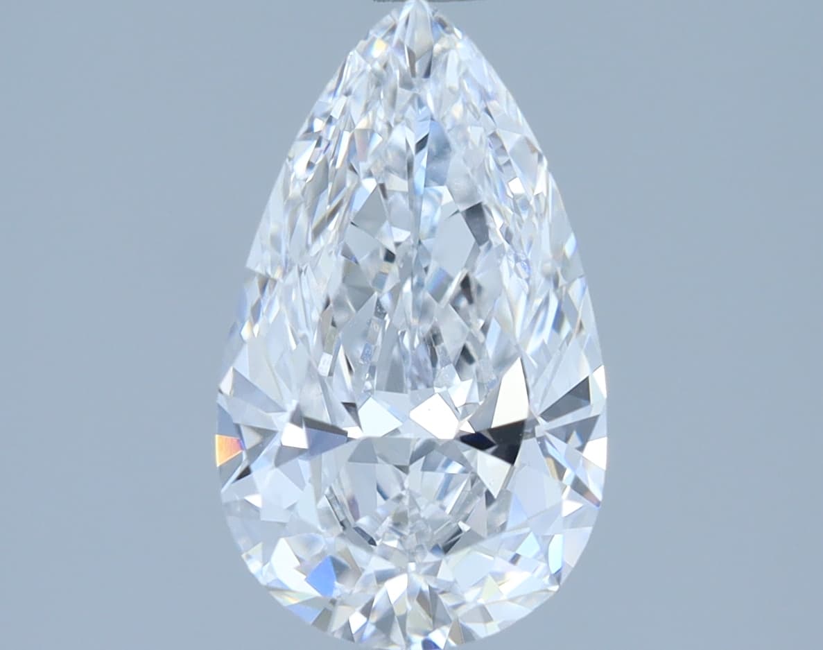 1.18 ct Pear, D IF